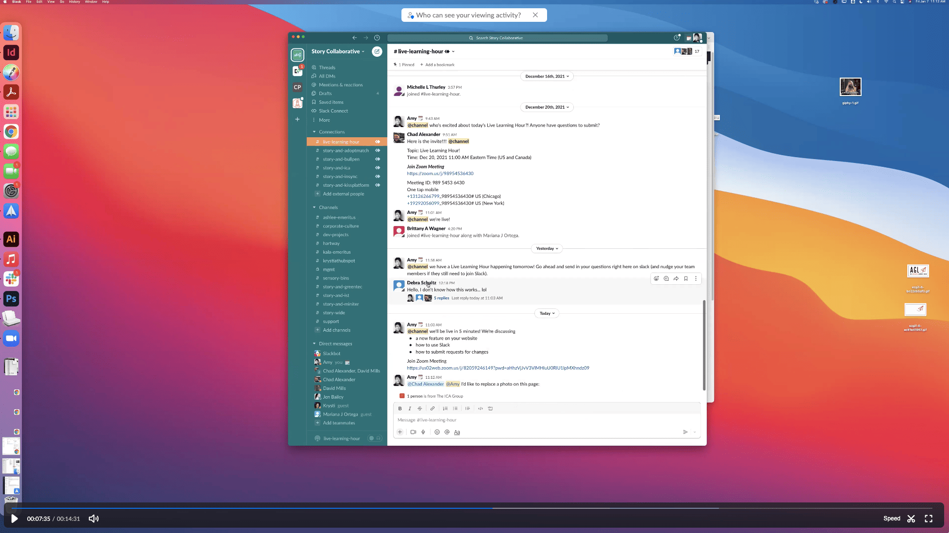 how to use Slack