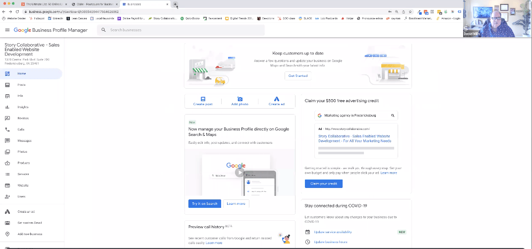 google my business