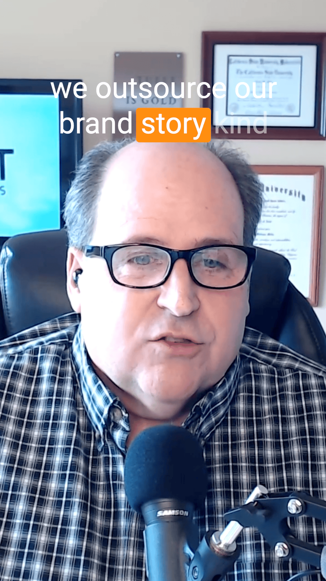 Dave on outsourcing brand story