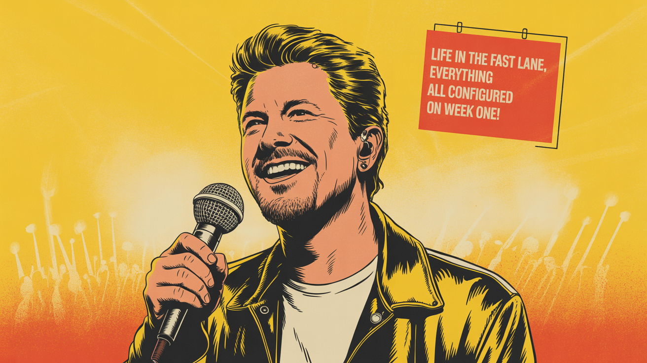 Don Henley parady- life in the fast lane